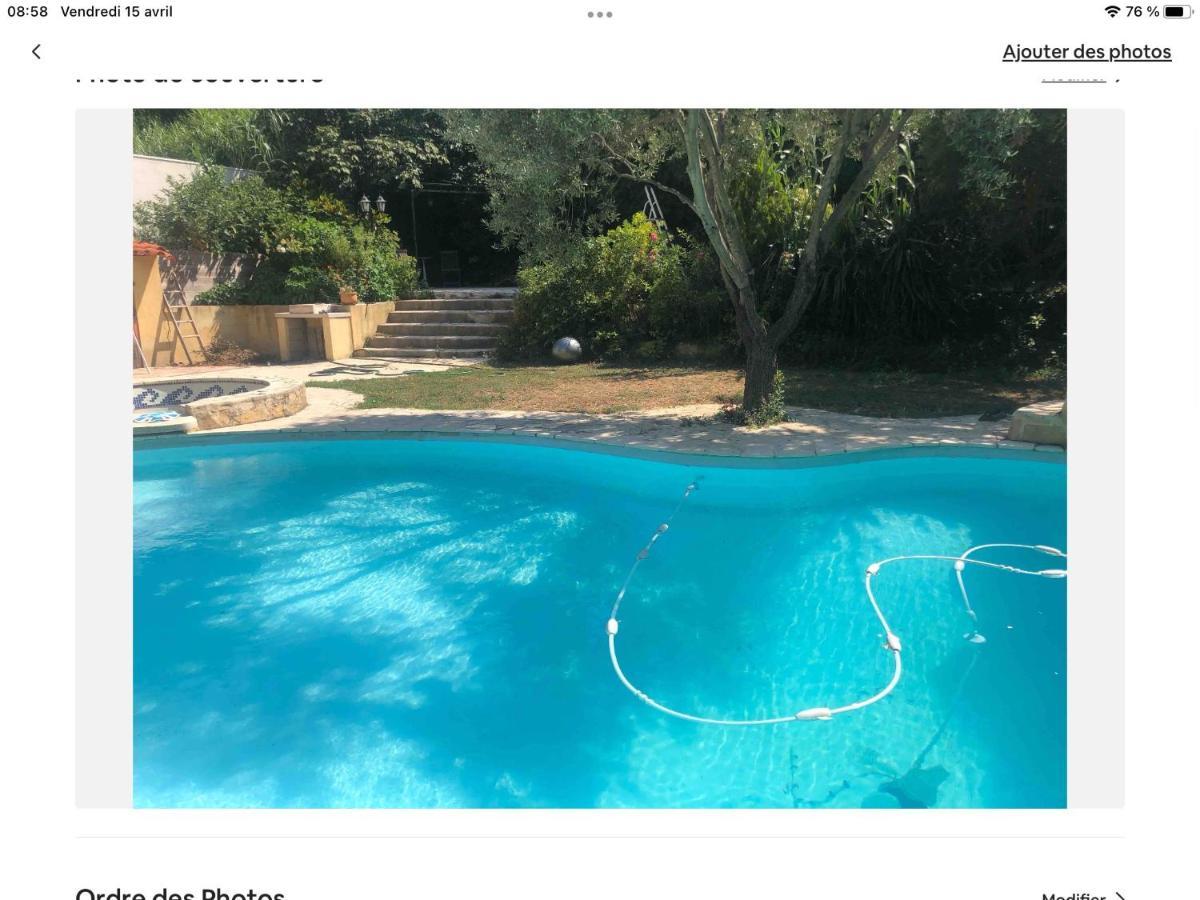 Studio Oustaou Acces Piscine Marsilya Dış mekan fotoğraf