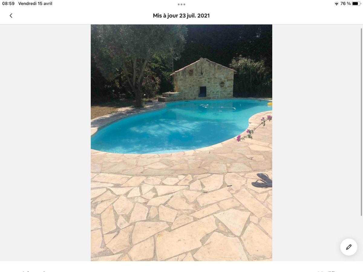 Studio Oustaou Acces Piscine Marsilya Dış mekan fotoğraf